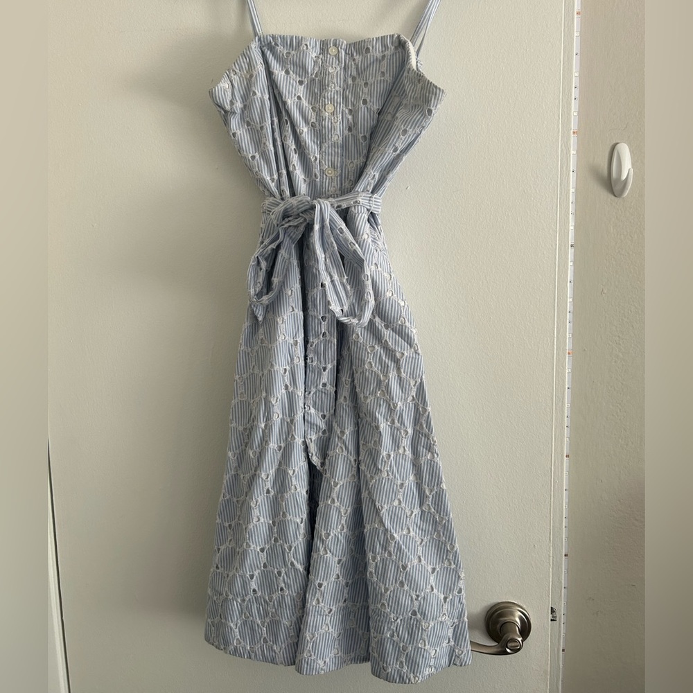 Banana Republic Blue and White Dress